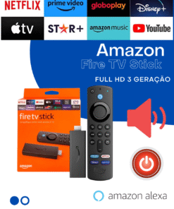 Amazon Fire TV 3 Geração Full HD
