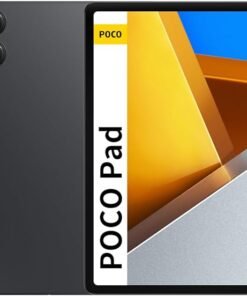 Xiaomi Poco Pad Tablet de 12,1 polegadas, 8 GB de RAM + 256 GB de ROM, tablet Android WiFi, resolução de 2560 x 1600, tela de 120 Hz, bateria de 10000 mAh, carregamento rápido de 33 W(Cinza) (Azul)