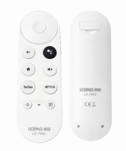 Controle Remoto Google Chrome Cast com Voz, Bluetooth e Atalhos Netflix | YouTube | Google Assistente